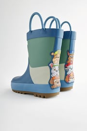 Blue Colourblock Paw Patrol Handle Wellies - Image 1 of 9