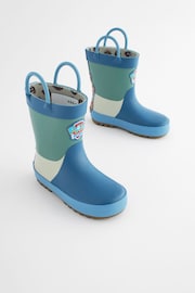 Blue Colourblock Paw Patrol Handle Wellies - Image 3 of 9