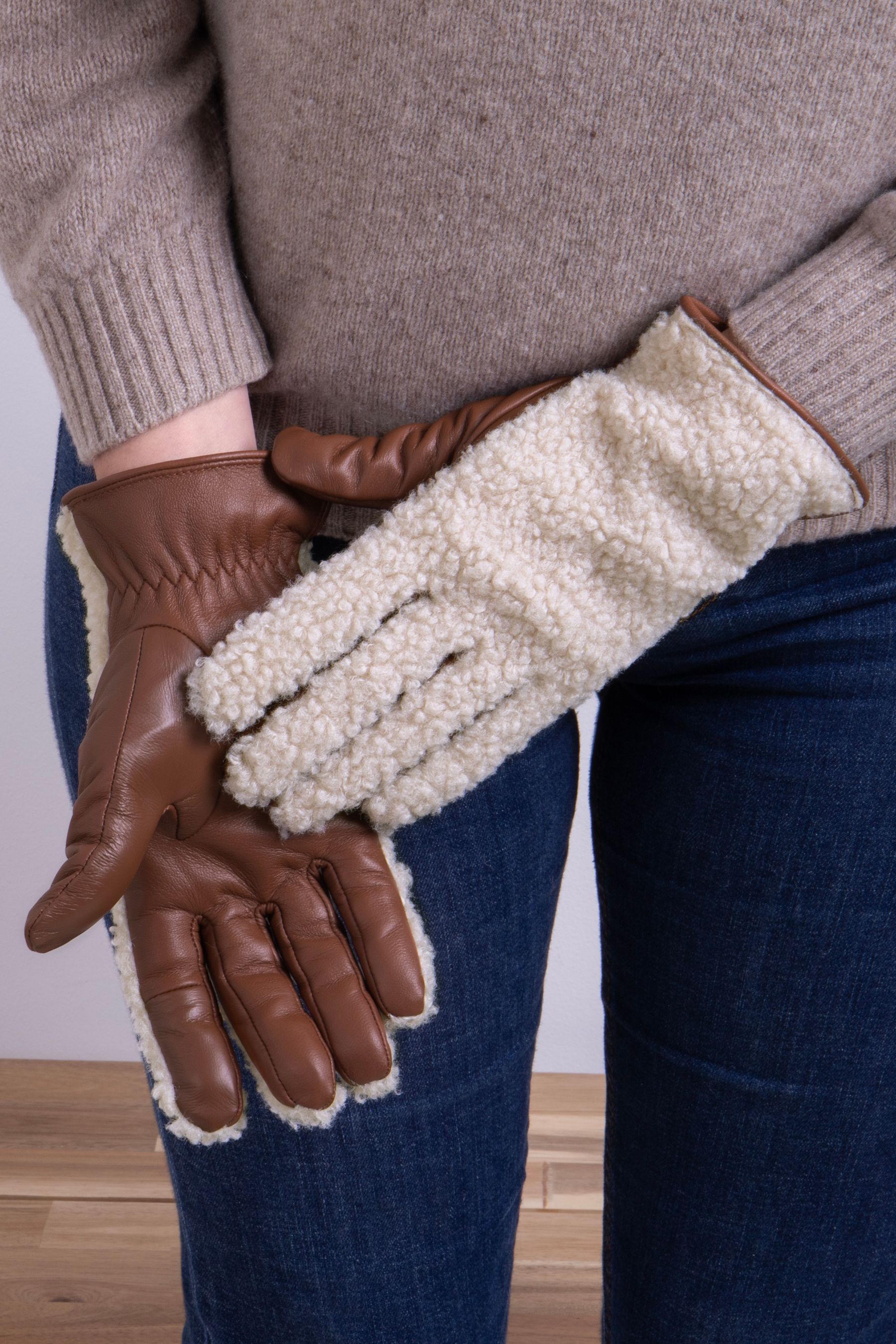 Totes leather outlet gloves