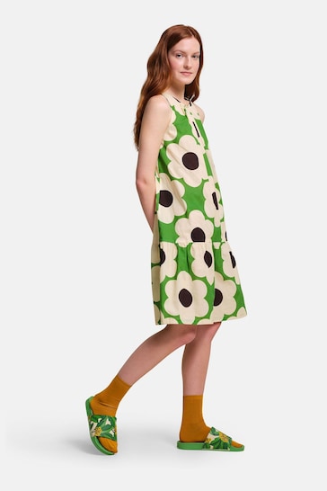 Regatta Green Orla Kiely Summer Sleeveless Dress