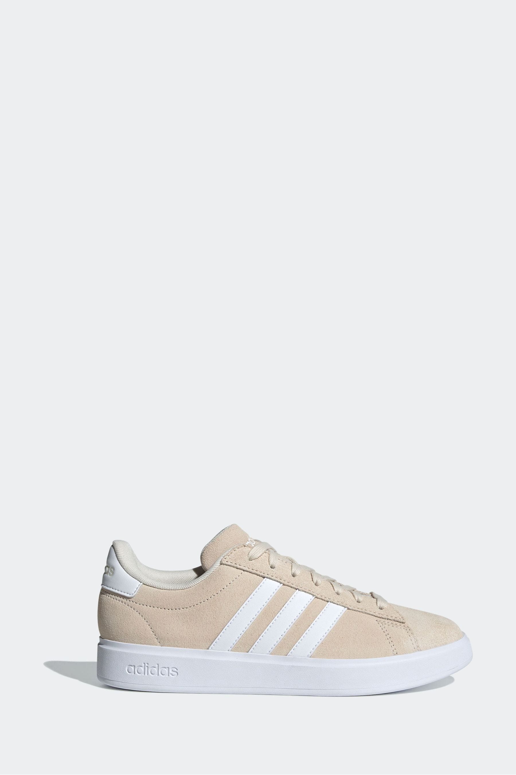 Buy adidas snow white Grand Court 2.0 Trainers from Next Luxembourg