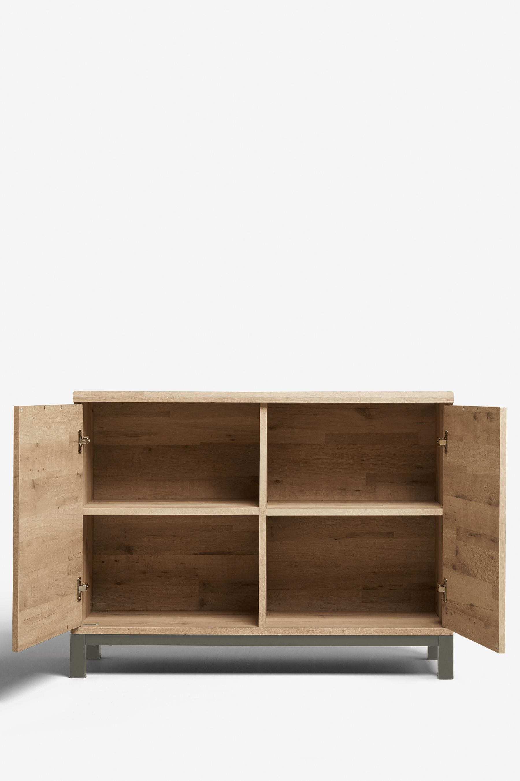 Light Bronx Oak Effect Small Sideboard