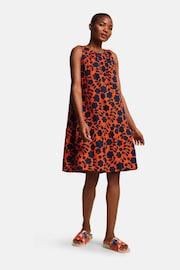 Regatta Orange Orla Kiely Summer Sleeveless Dress - Image 1 of 8
