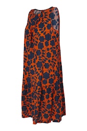 Regatta Orange Orla Kiely Summer Sleeveless Dress - Image 7 of 8