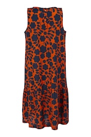 Regatta Orange Orla Kiely Summer Sleeveless Dress - Image 8 of 8