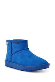 Regatta Blue Girls Risley Waterproof Faux Fur Lined Boots - Image 2 of 6