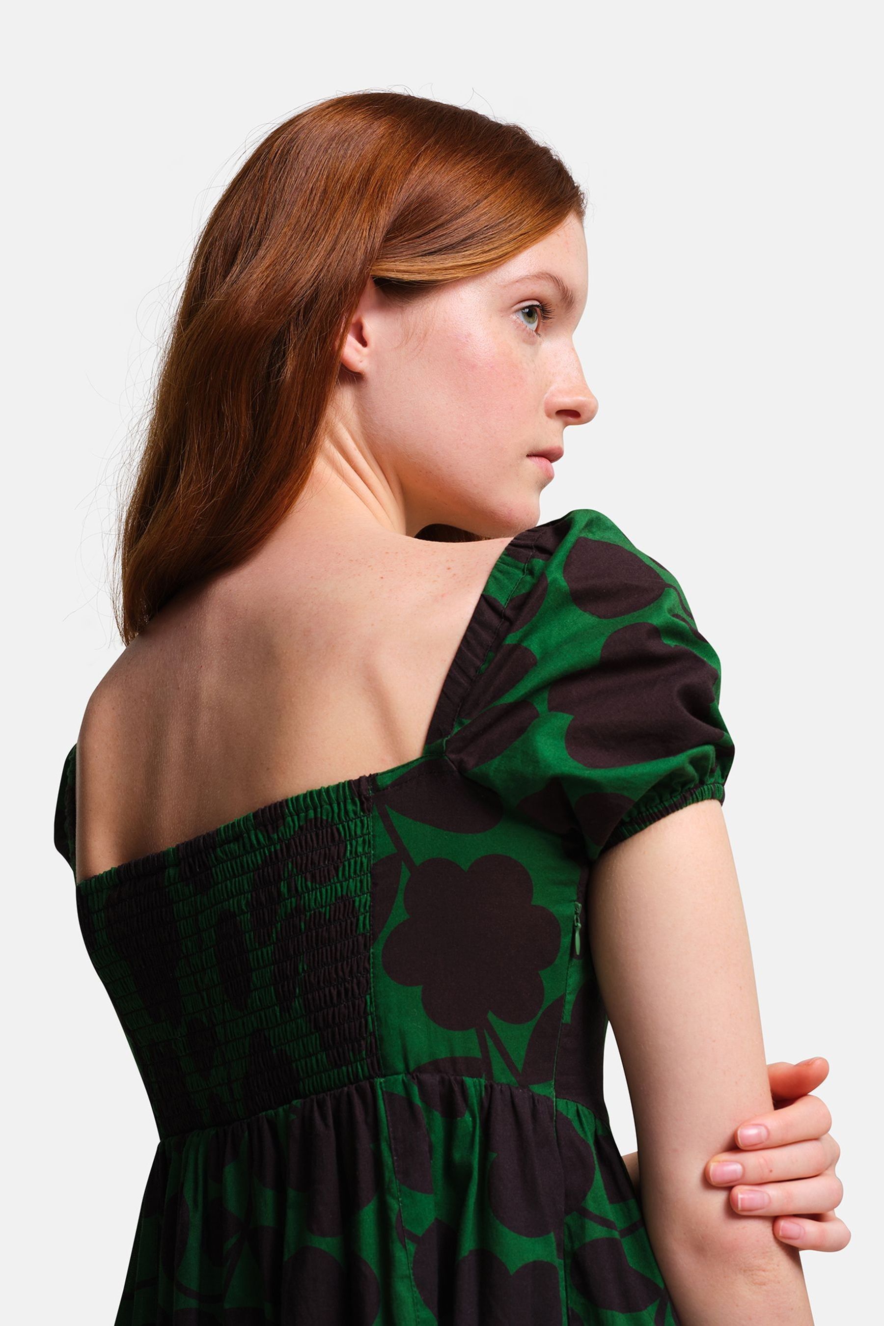 Buy Regatta Green Orla Kiely Midi Summer 100 Cotton Dress from the Next UK online shop