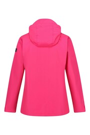 Regatta Pink Chrome Bayletta Waterproof Jacket - Image 8 of 9