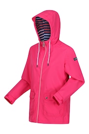 Regatta Pink Chrome Bayletta Waterproof Jacket - Image 9 of 9