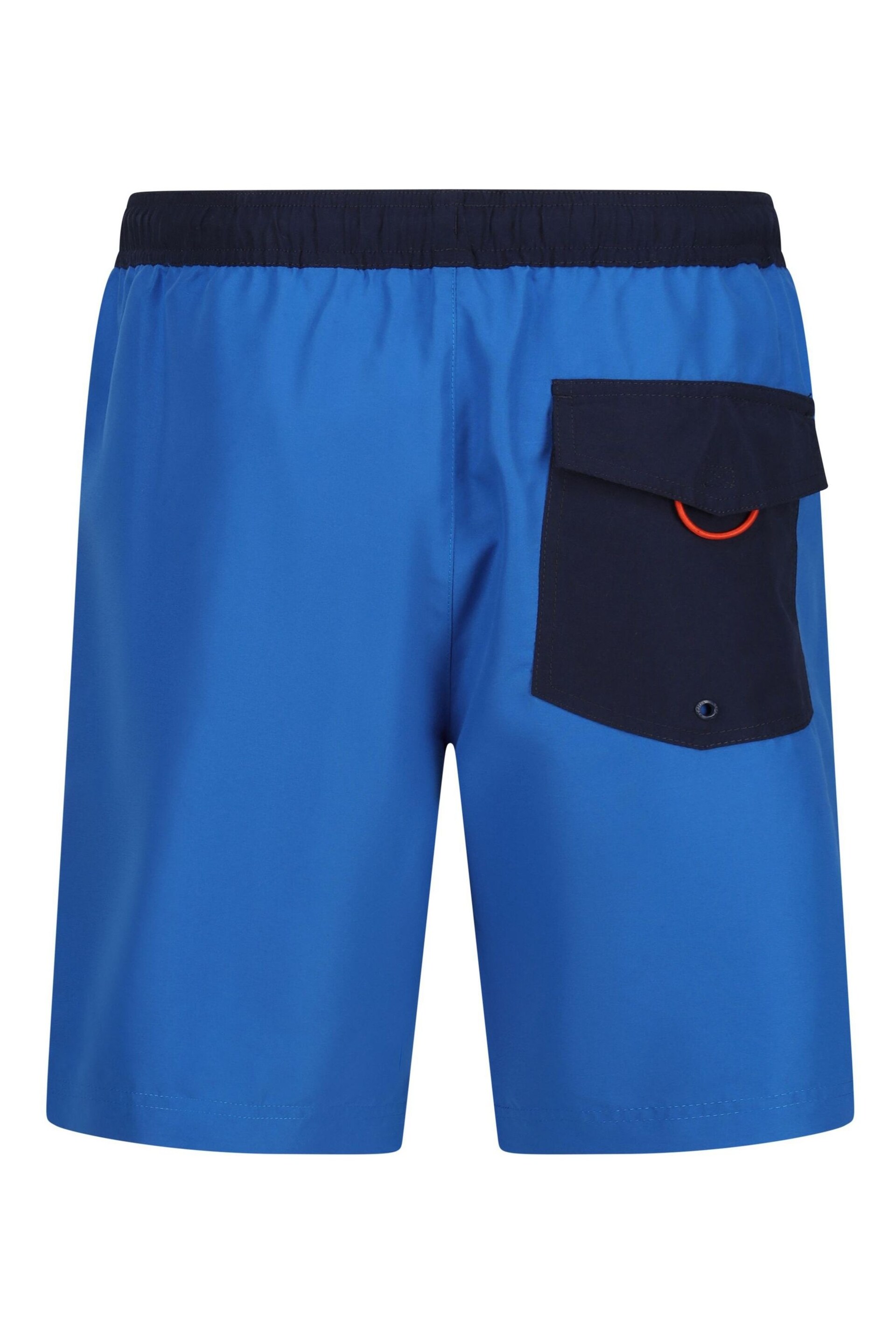 Regatta Blue Bentham Swim Shorts - Image 7 of 8