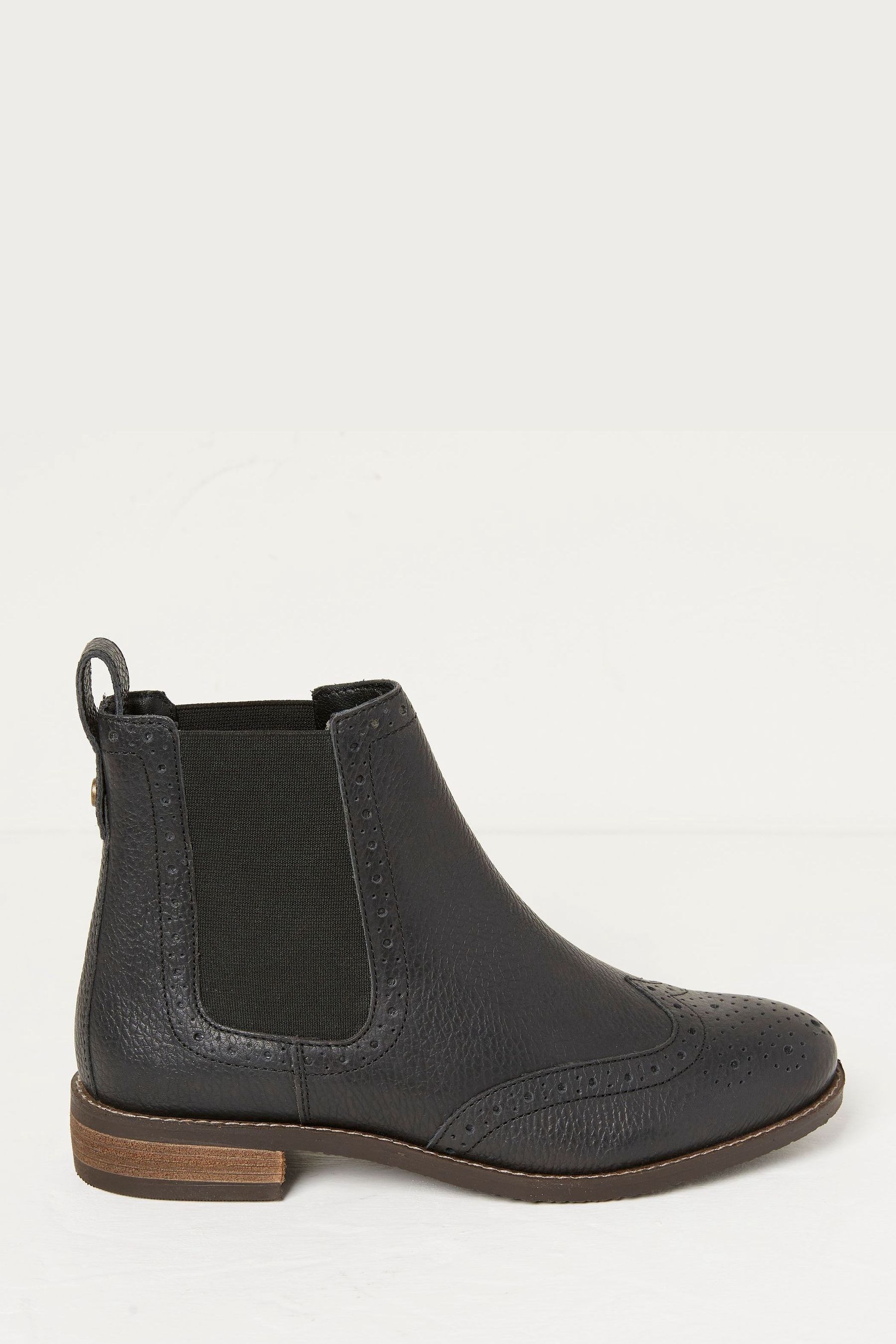 Buy FatFace Black Bea Ankle Chelsea Boots from Next Luxembourg
