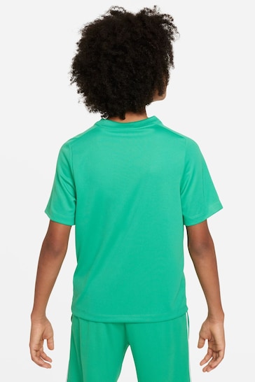 Nike Bright Green Dri-FIT Multi Graphic Training T-Shirt