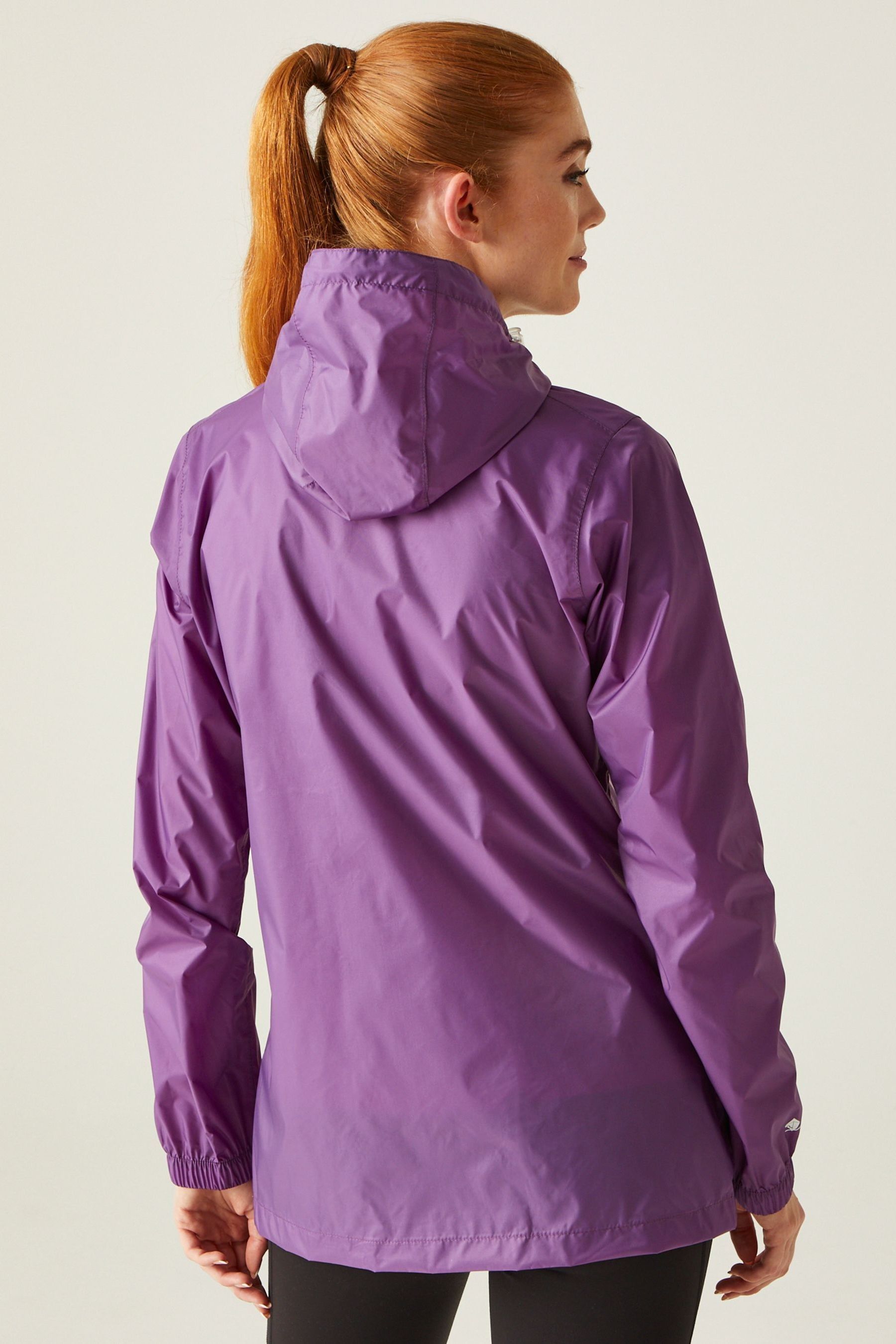 Womens purple rain jacket sale