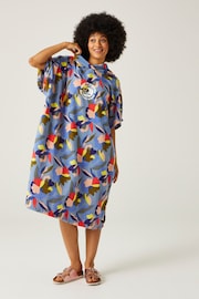 Regatta Blue Adult Towel Robe - Image 3 of 9