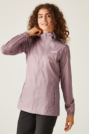 Regatta Purple Pack It Waterproof Jacket III - Image 2 of 9