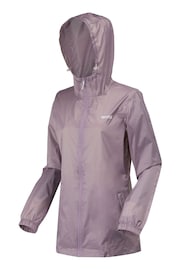 Regatta Purple Pack It Waterproof Jacket III - Image 9 of 9