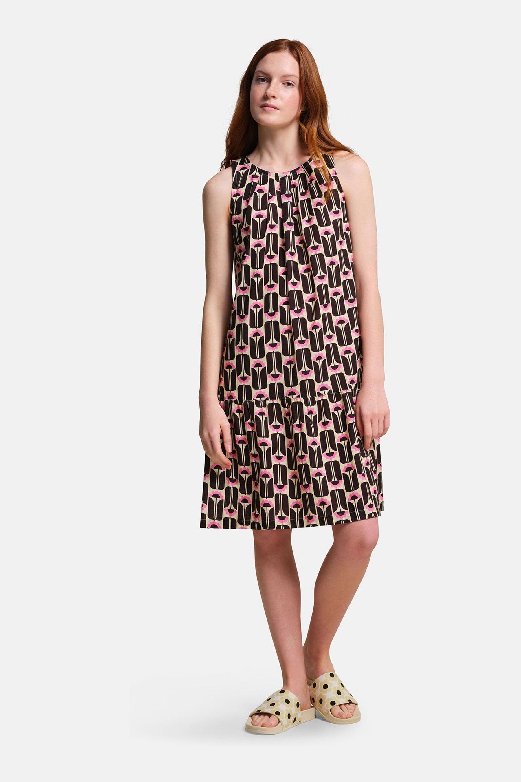 Buy Regatta Black Orla Kiely Summer Sleeveless 100 Cotton Dress from Next USA