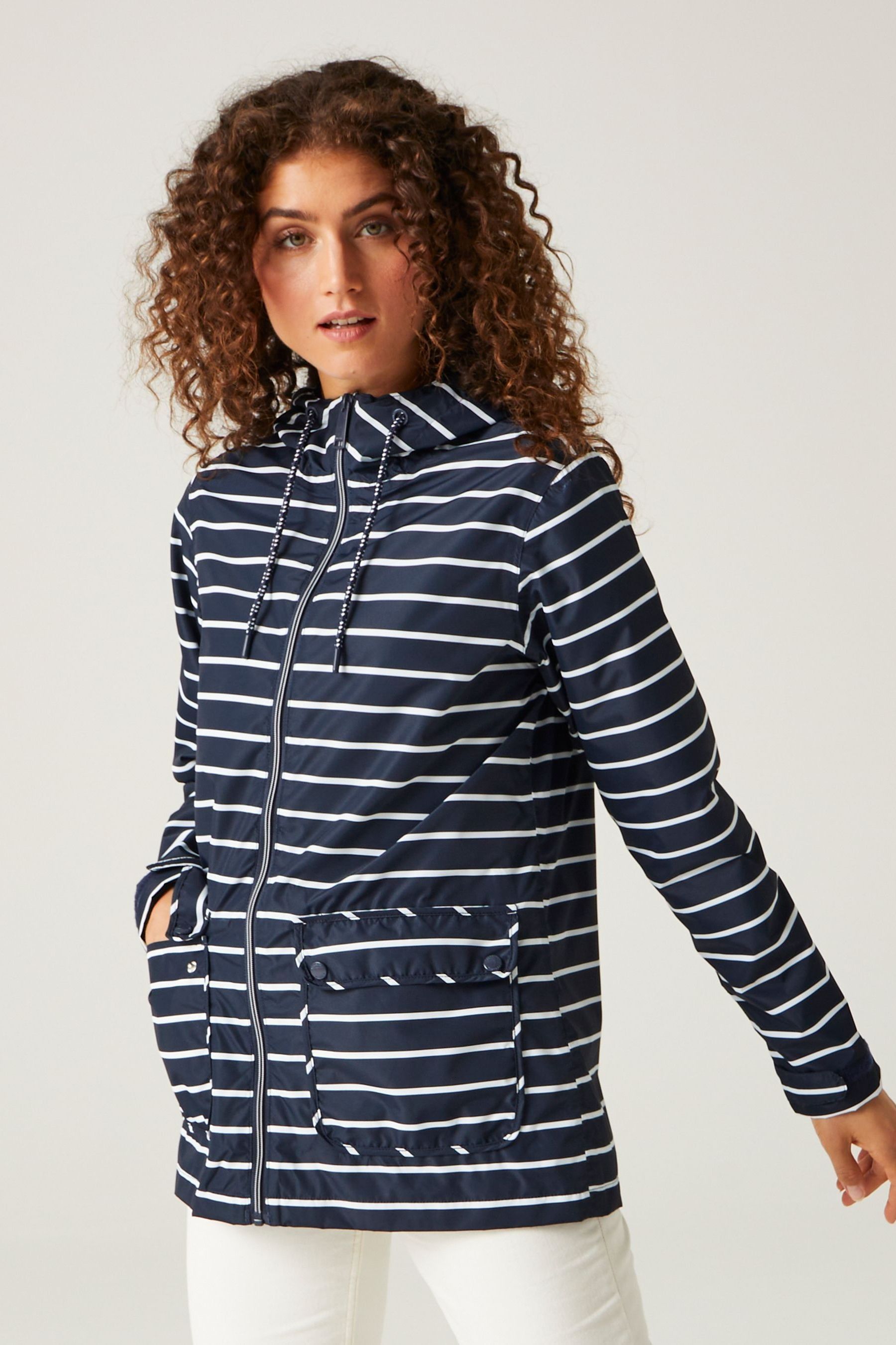 White regatta waterproof jacket on sale