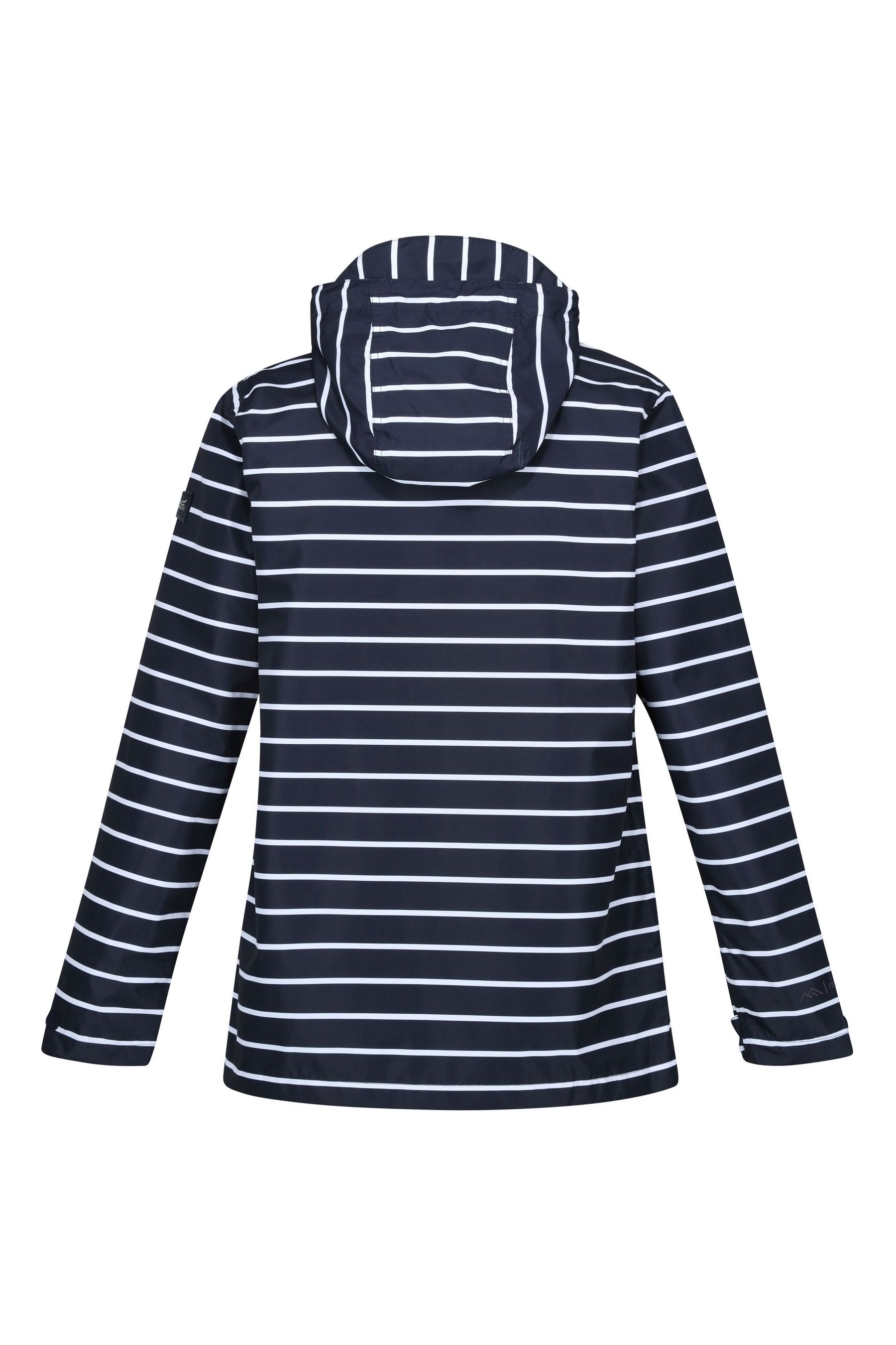 Regatta blue and white striped jacket store