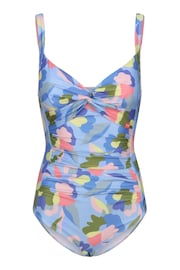 Regatta Blue Print Sakari Tummy Control Swimsuit - Image 6 of 8