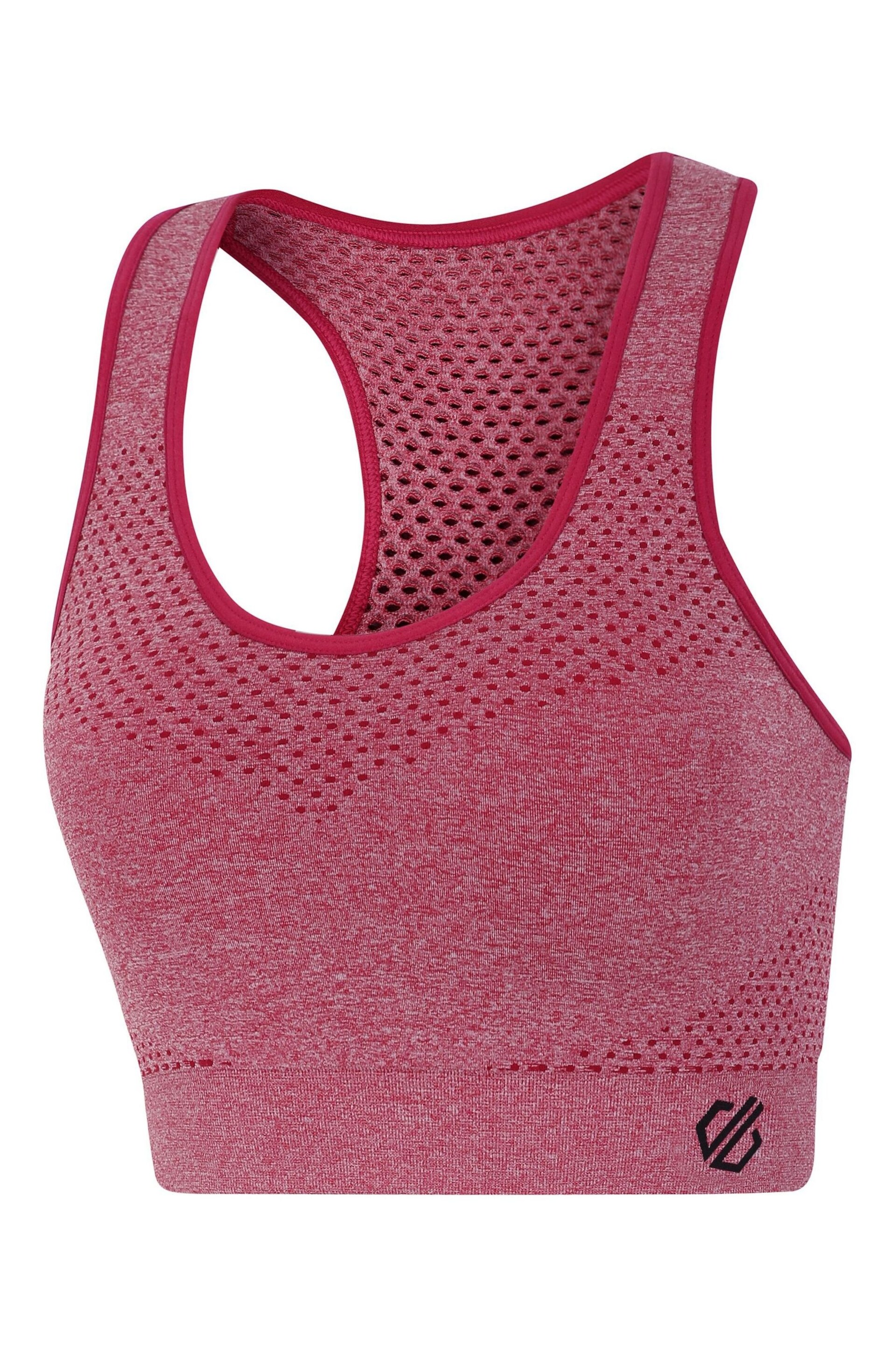 Dare 2b Pink Dont Sweat It II Sports Bra - Image 8 of 9