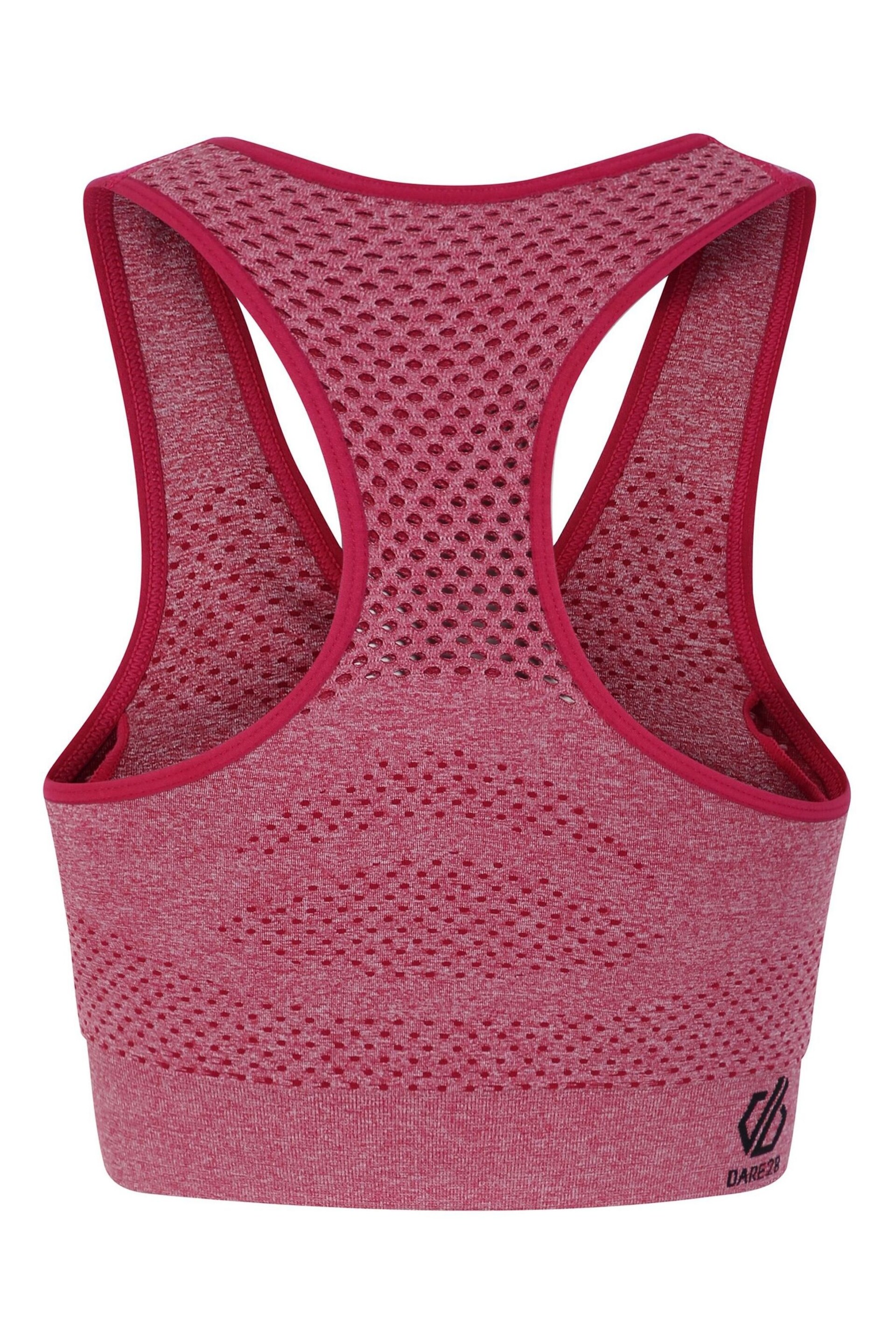 Dare 2b Pink Dont Sweat It II Sports Bra - Image 9 of 9