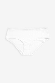 Black/White/Nude Short Microfibre Knickers 5 Pack - Image 4 of 4