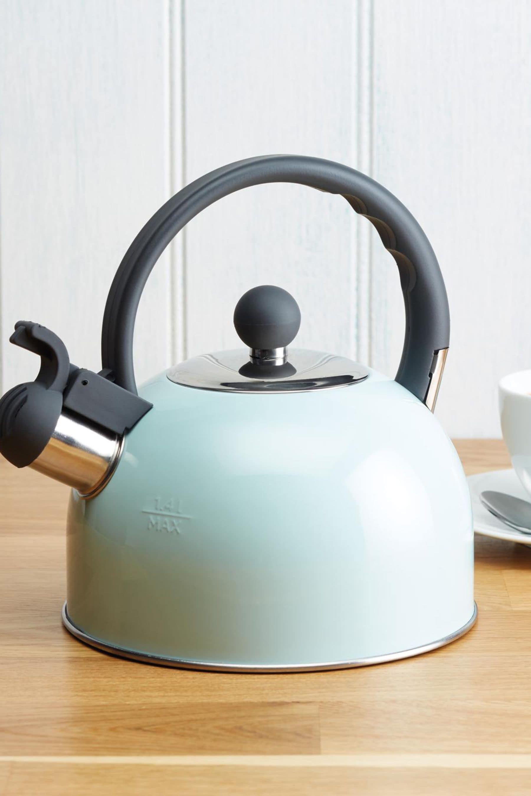 Buy Kitchencraft Blue Living Nostalgia Whistling Kettle from Next Luxembourg