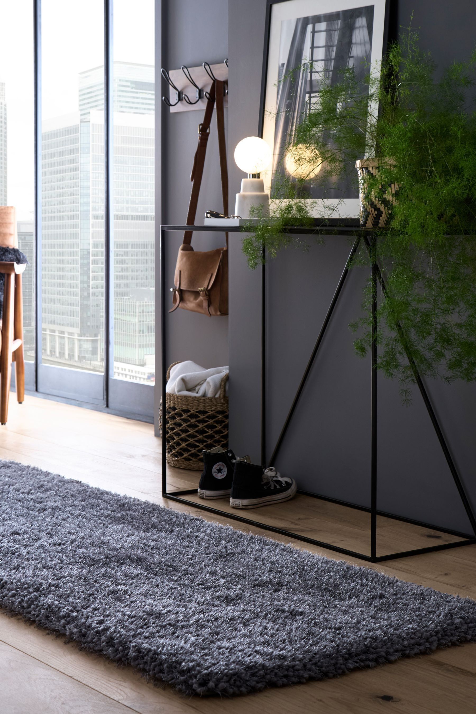 Buy Origin Rug Collection. New Grey Chicago Runner from the Next UK ...