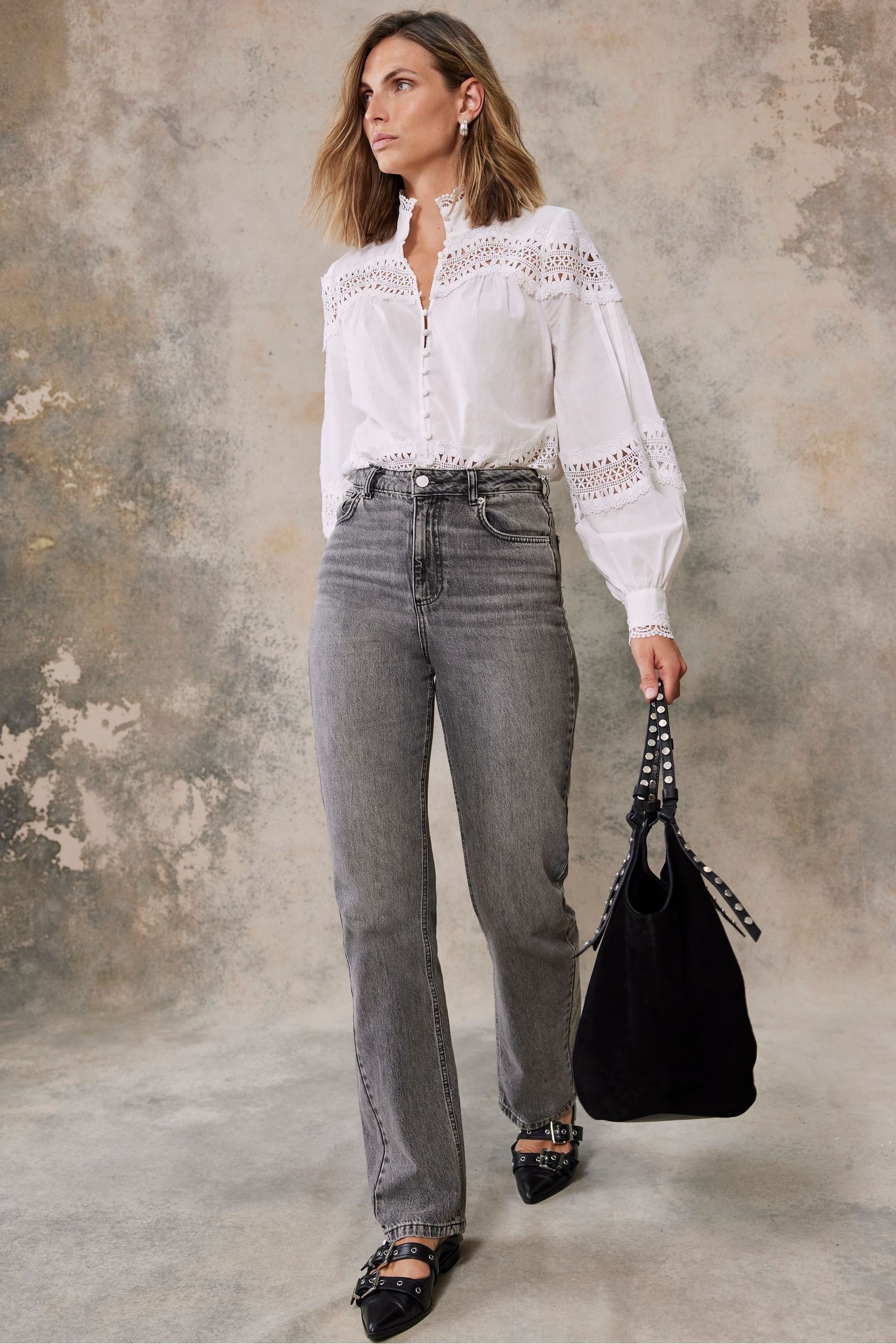 Mint velvet outlet grey jeans