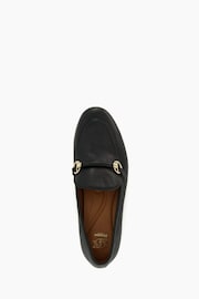 Dune London Black Grandeur Snaffle Slim Sole Loafers - Image 5 of 6