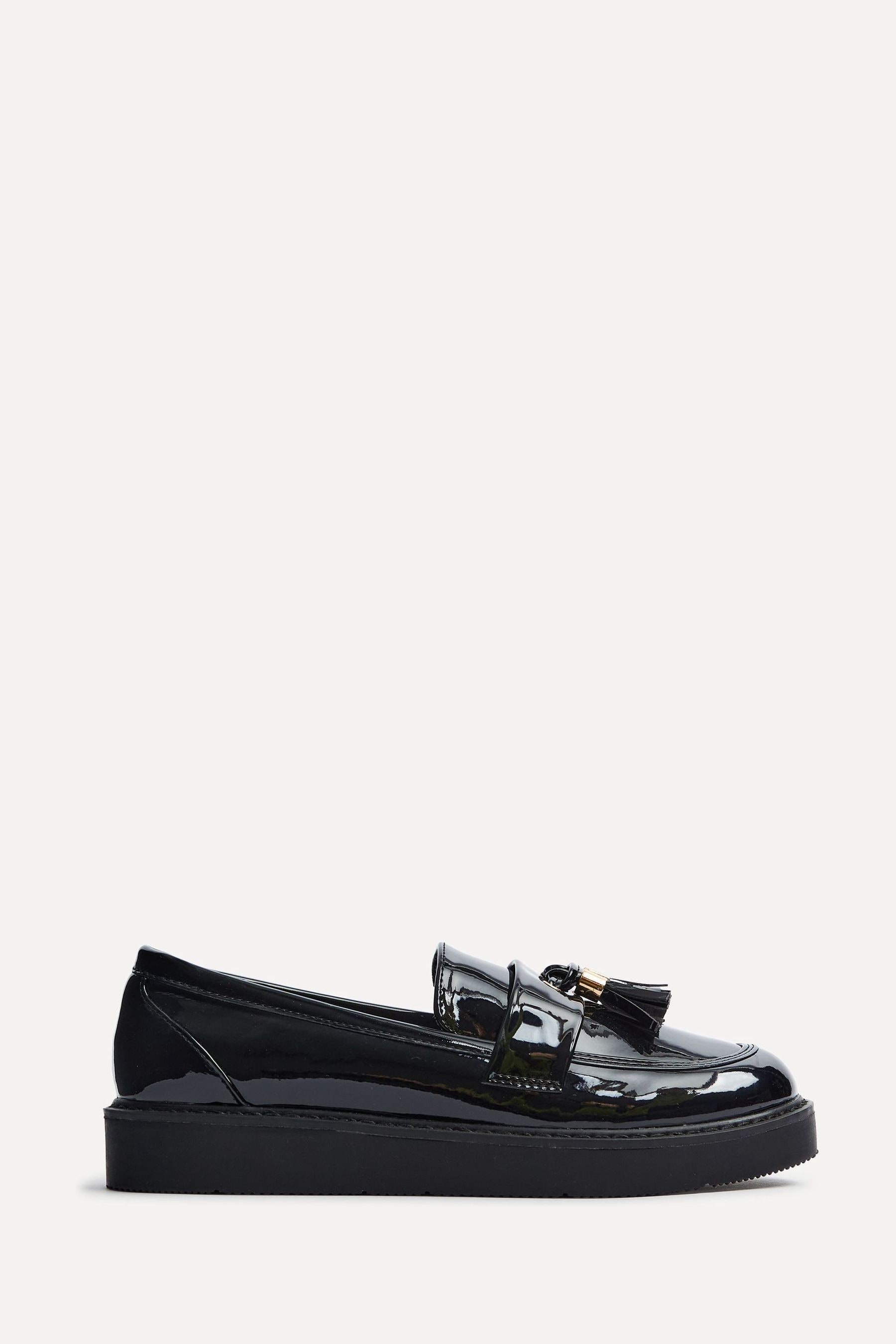 Platform loafers with tassels discount