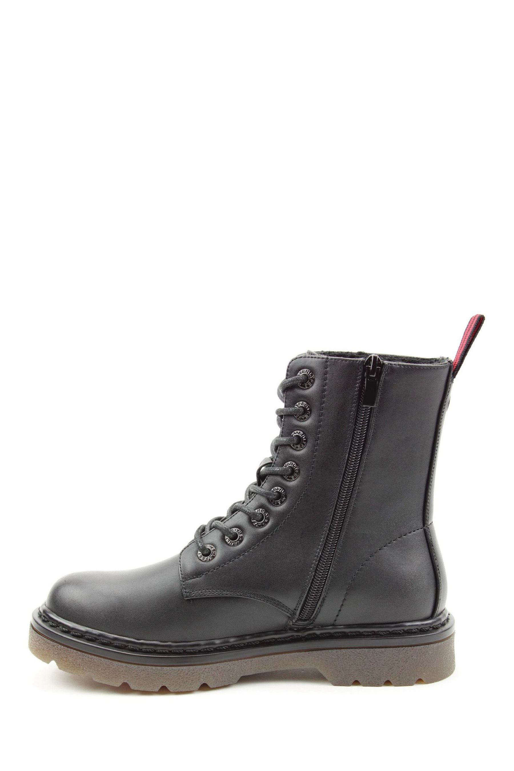 Buy Heavenly Feet Black Ladies Lace Up Ankle Boots from the Next