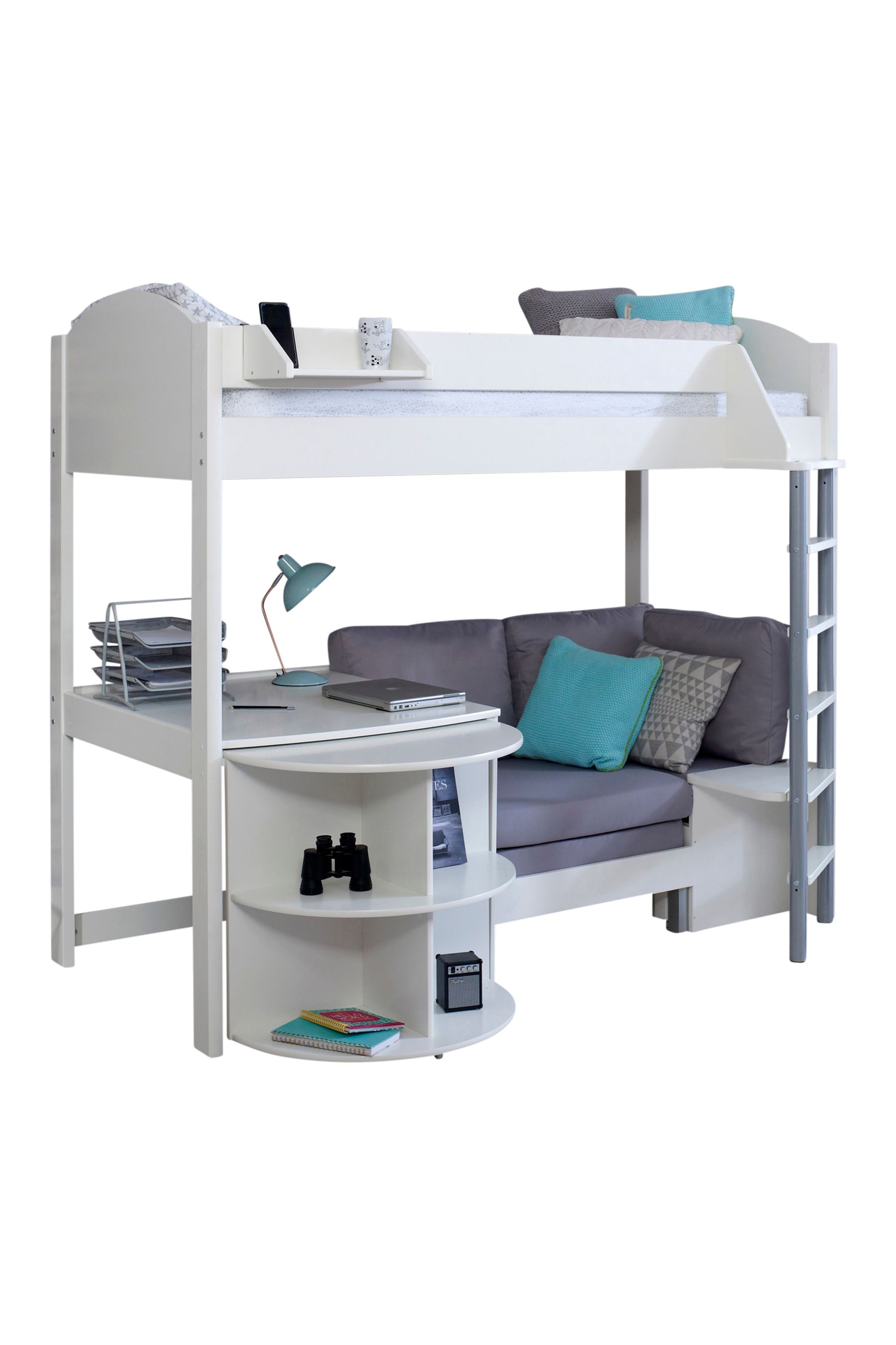 Buy Stompa White Noah D High Sleeper from the Next UK online shop