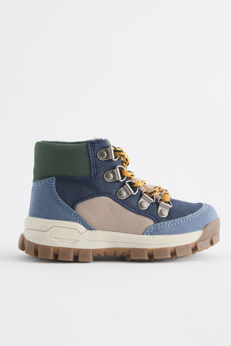 Blue Thermal Thinsulate™ Lined Hiker Boots - Image 1 of 7