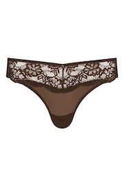 Ann Summers Nude Sexy Lace Planet Thong - Image 4 of 4