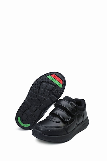 Toezone BAY Black Shoes Super Lightweight Double Rip Tape Fastening Making Your School Days Super Comfy