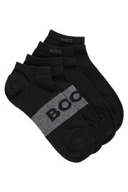 BOSS Black Logo Socks 2 Pack - Image 1 of 3