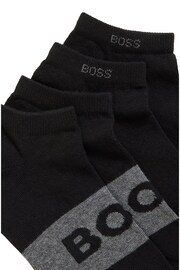 BOSS Black Logo Socks 2 Pack - Image 3 of 3