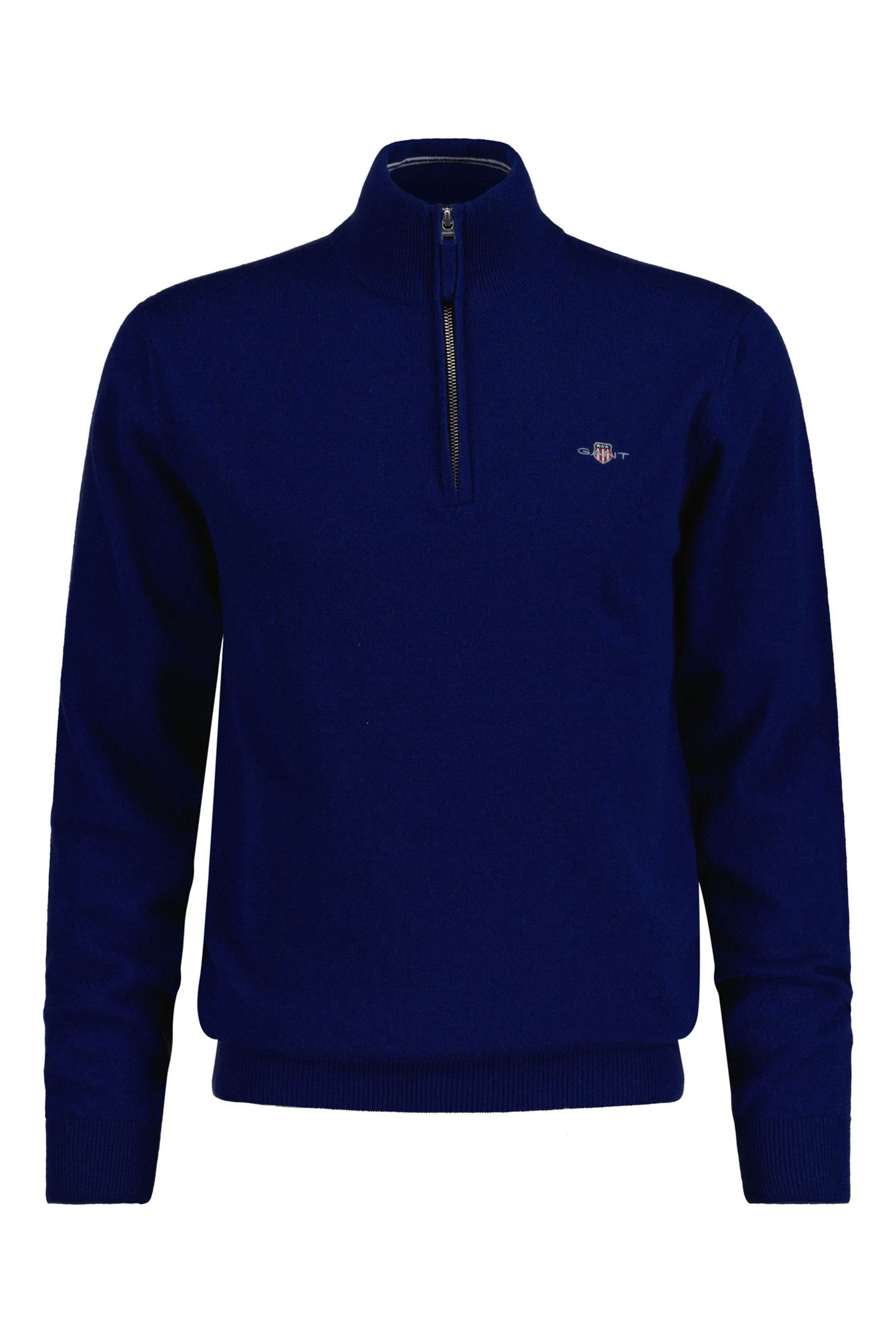 Buy GANT Superfine Lambswool Half Zip Jumper from Next Ireland
