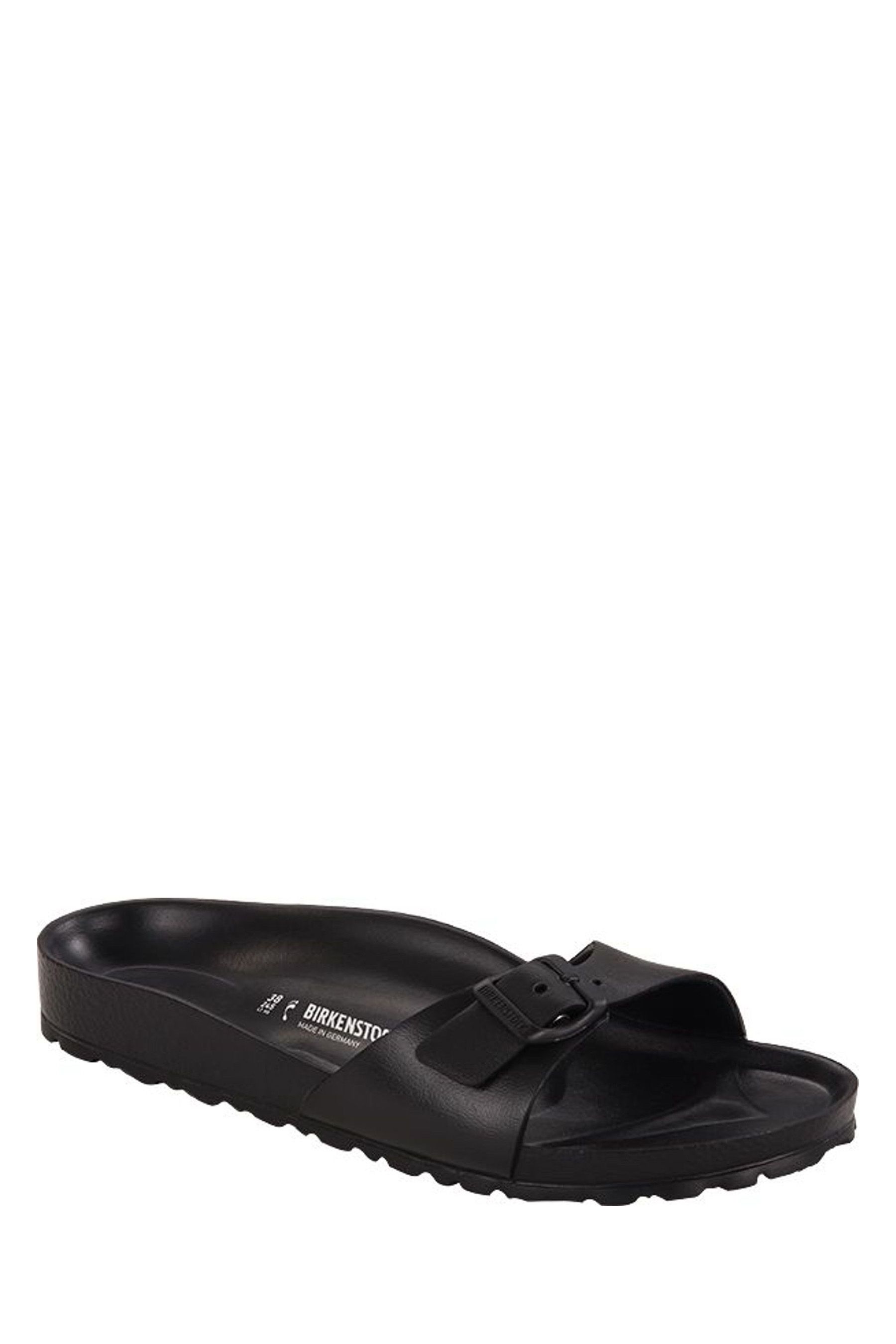 Birkenstock madrid eva black flat best sale slides