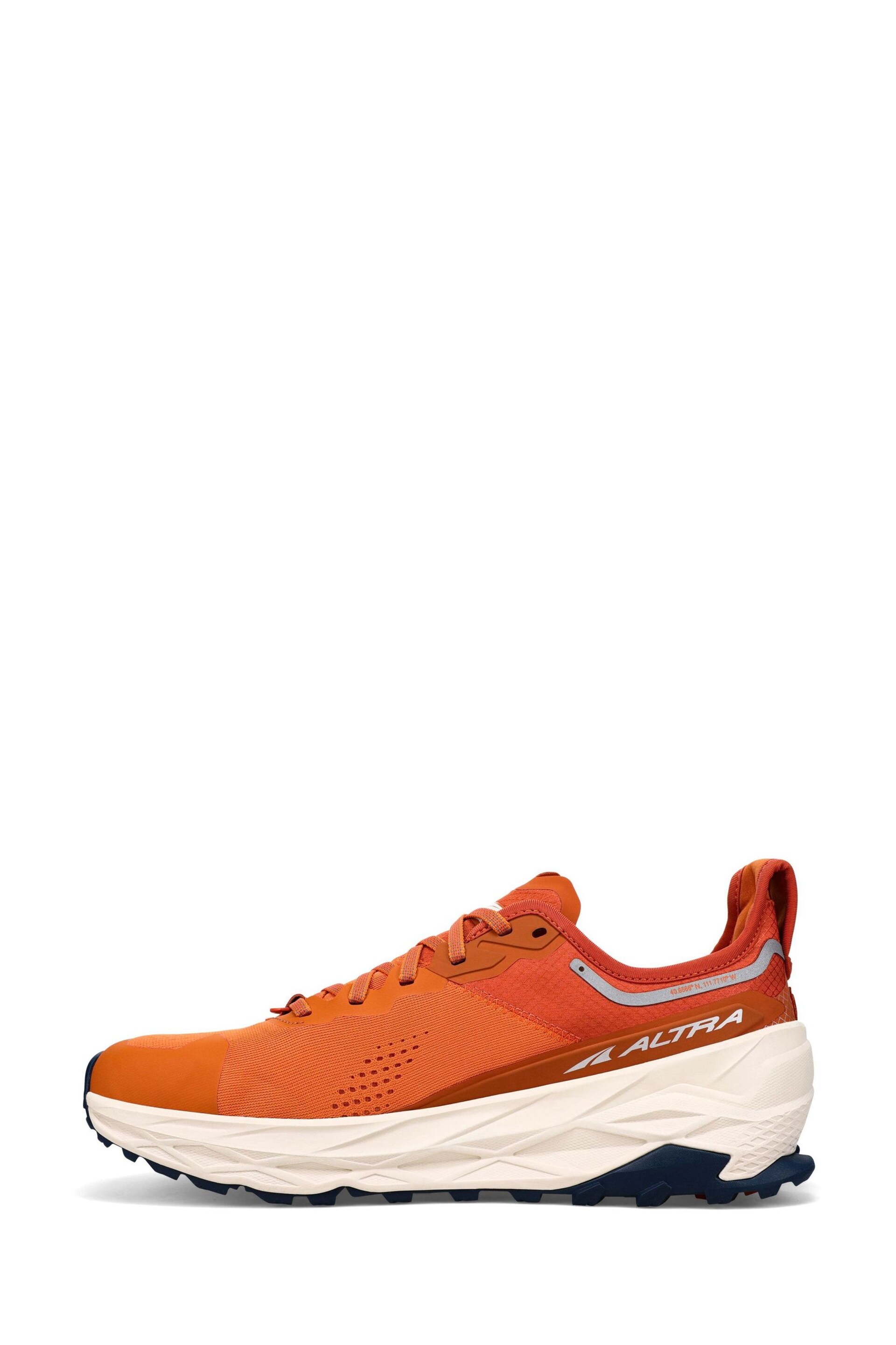 Altra Olympus 5 Brown/Orange Trainers - Image 2 of 4