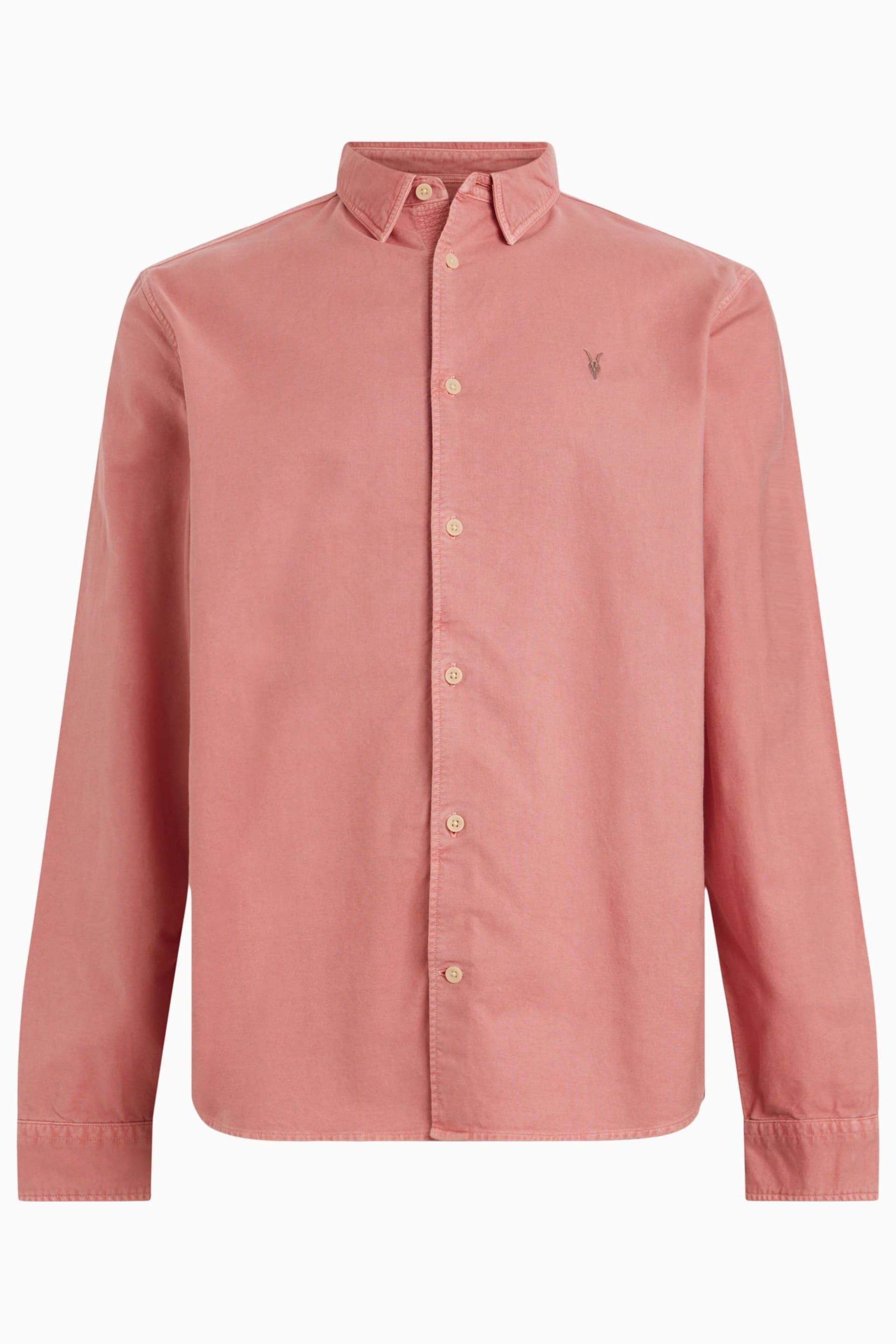 AllSaints Pink Hermosa Shirt - Image 7 of 7