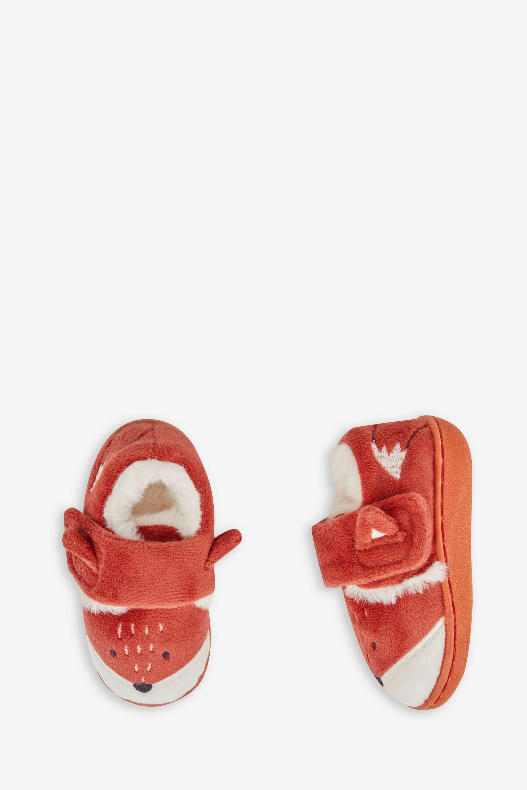 Girls fox slippers shop