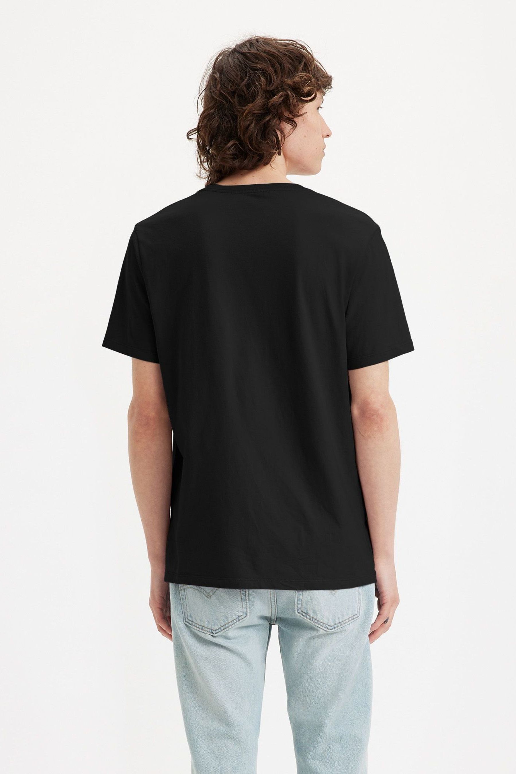 Levi's v neck on sale black t shirt
