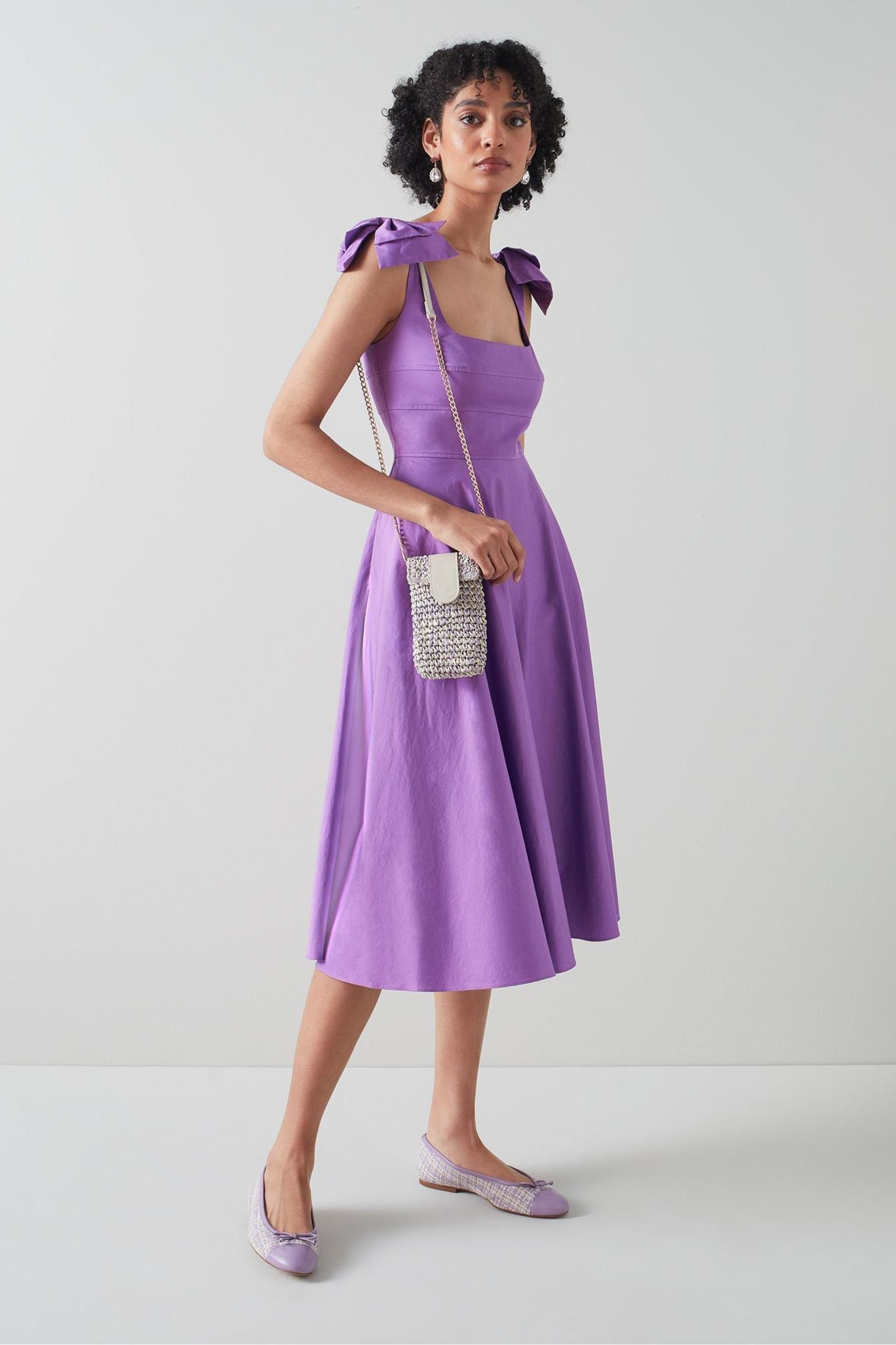 Lk bennett purple dress store