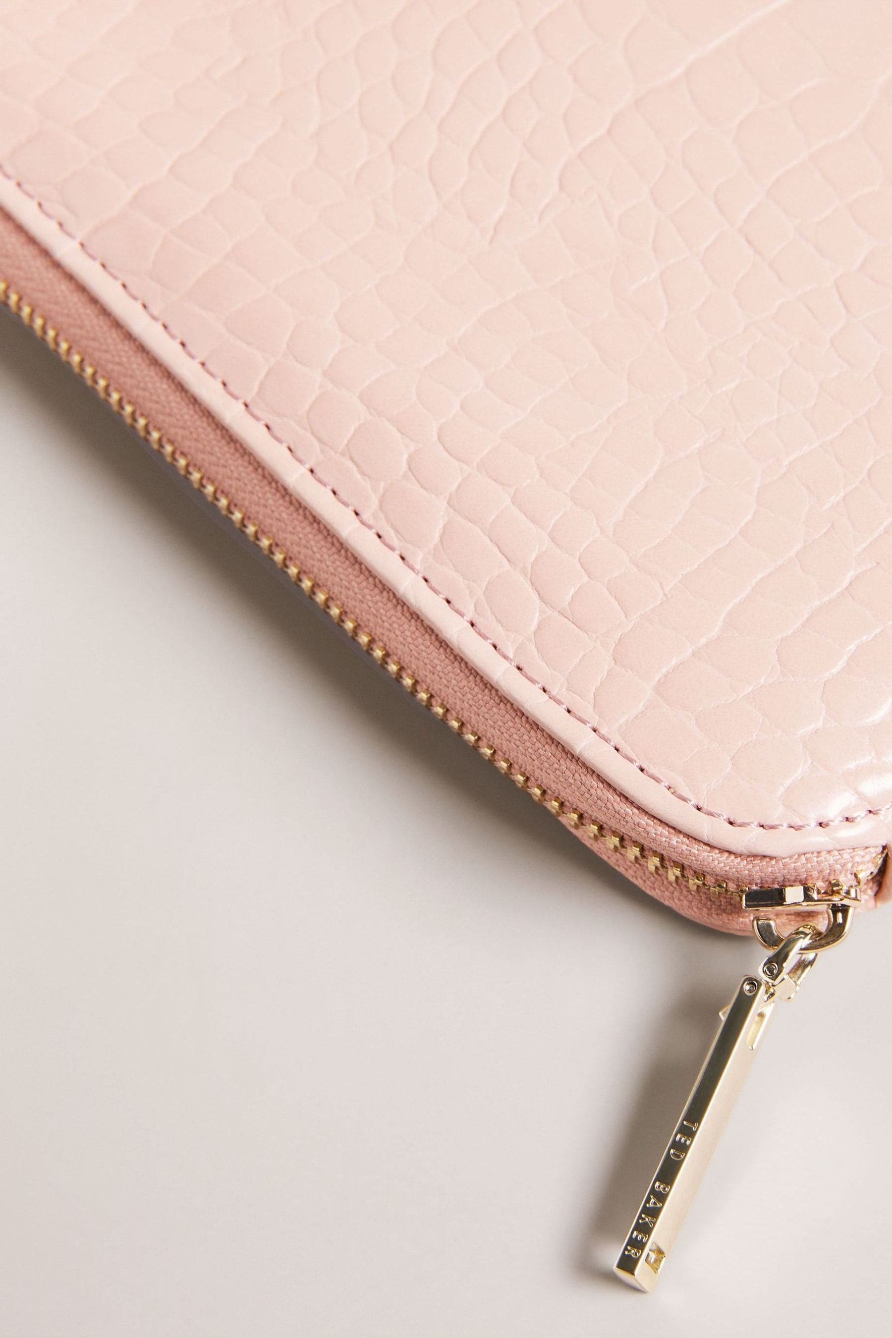 Buy Ted Baker Pink Steliaa Imitation Croc Effect 13 Laptop Pouch from Next Luxembourg