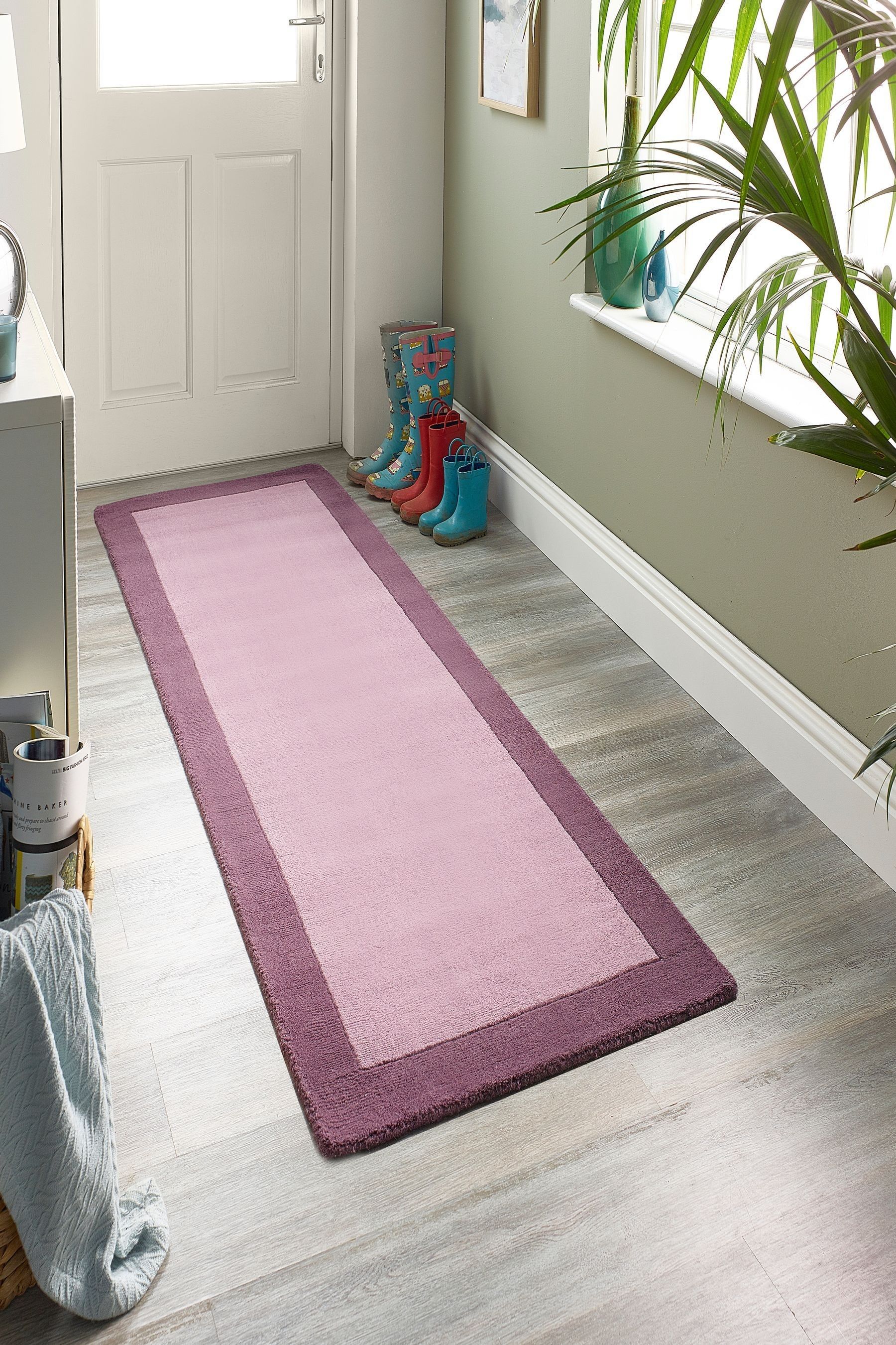 Buy Origin Rug Collection. Mauve Borders Rug from the Next UK online shop