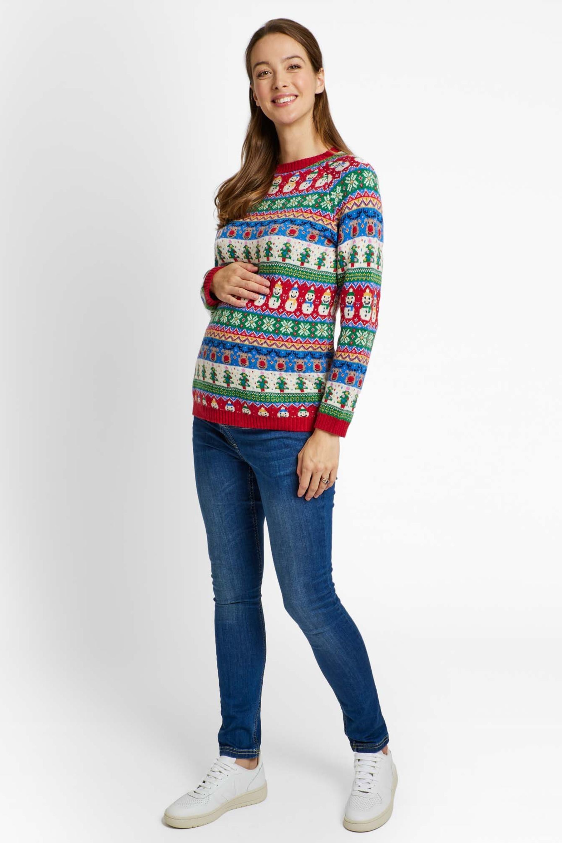 Cashmere christmas jumper top