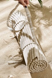 Natural Stripe Beach Mat - Image 1 of 8